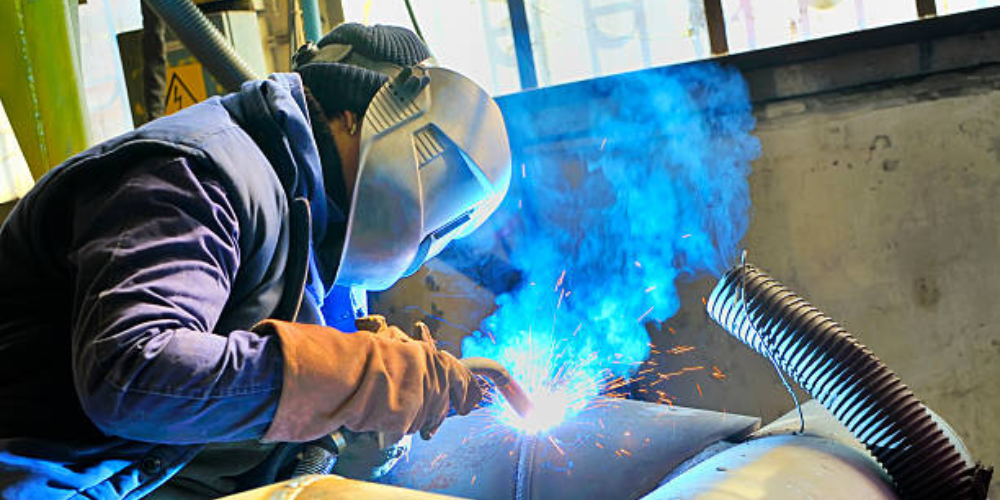 stick welding (shielded metal arc welding)
