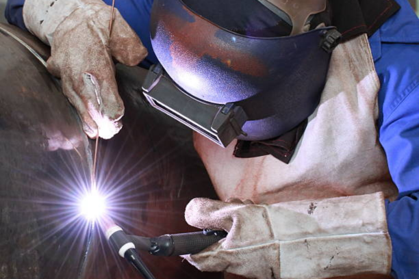 stick welding (shielded metal arc welding)